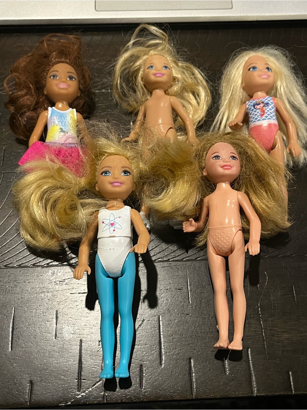 Set of Assorted Mattel Barbie Club Chelsea doll Kids Dolls - Play Figures